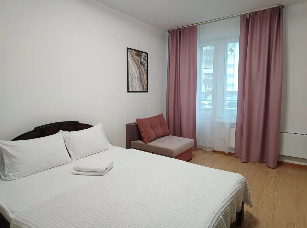 Просторная светлая студия в ЖК Прибрежный