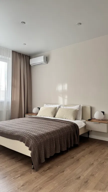 3-комнатная квартира в стиле ваби саби, рядом с японским садом