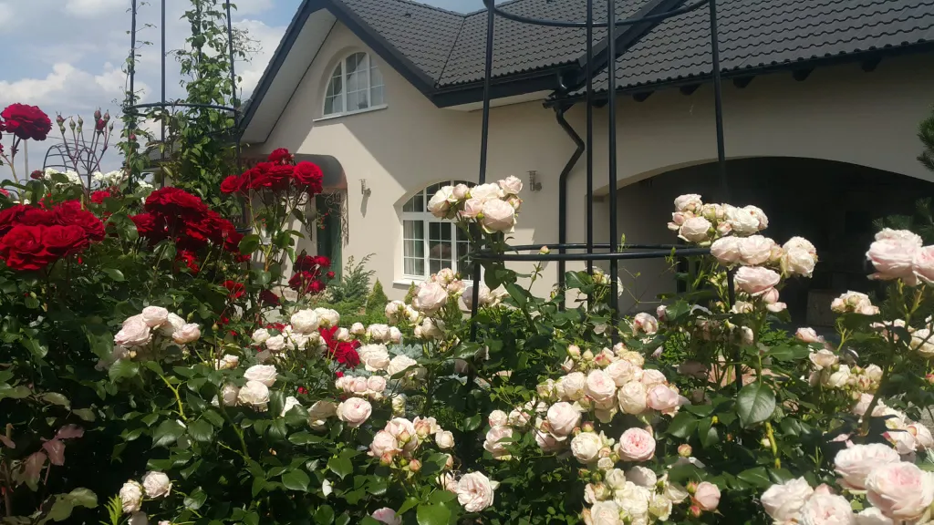 Вилла дзен с ванной спа и террасой с видом на сад