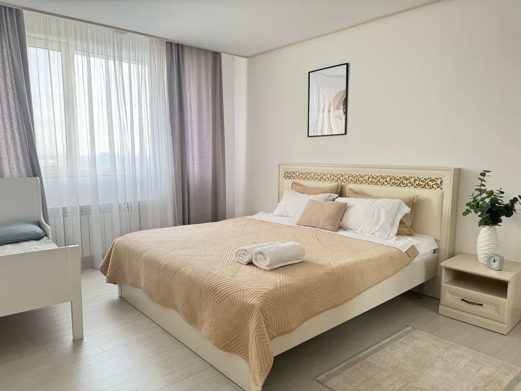 Квартира Апартаменты с двумя спальнями в Highvill Park2 — аренда посуточно в Астана (Нур-Султан)