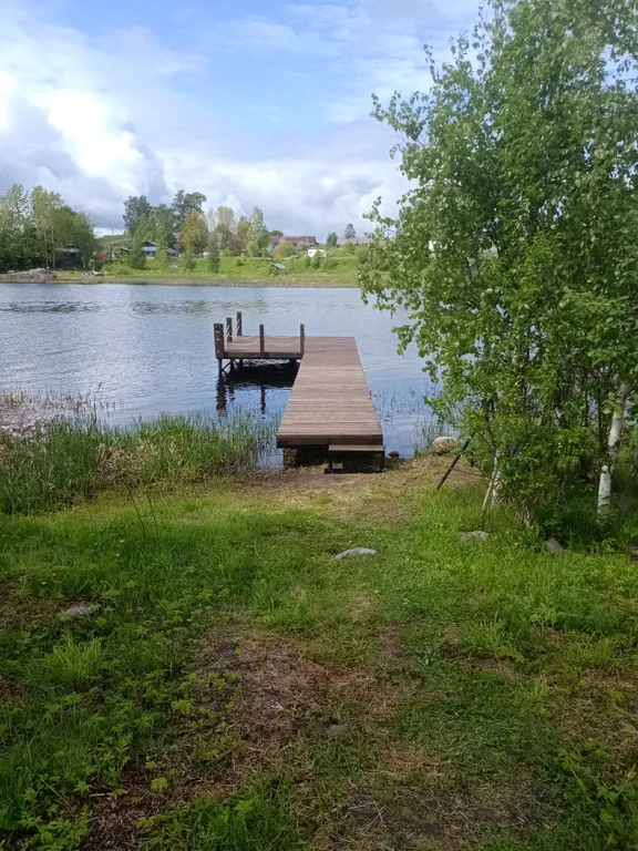 Дом с сауной на берегу Ладоги