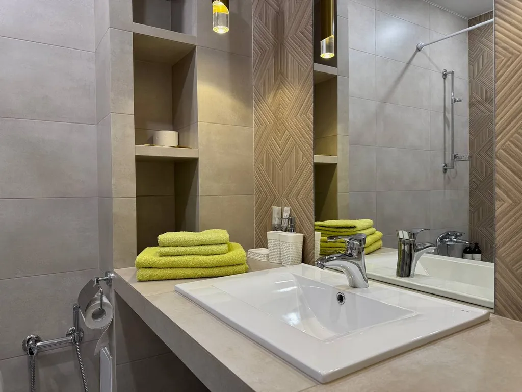 Апартаменты аврора, закрытая парковка, новый ремонт