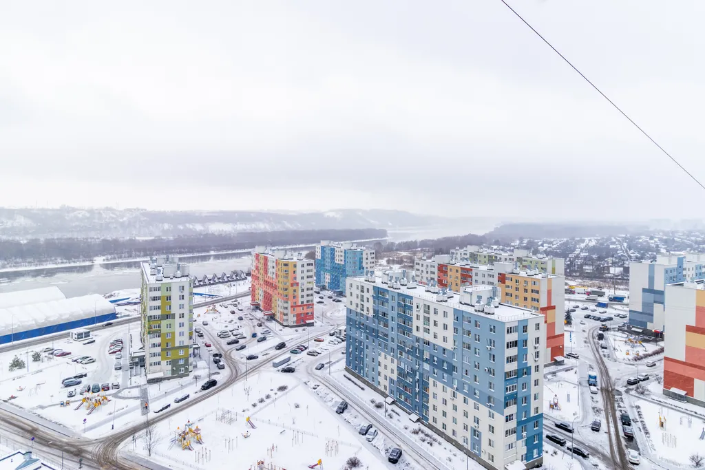 Квартира Квартира Двушка с двумя кроватями и видом на реку — Нижний Новгород