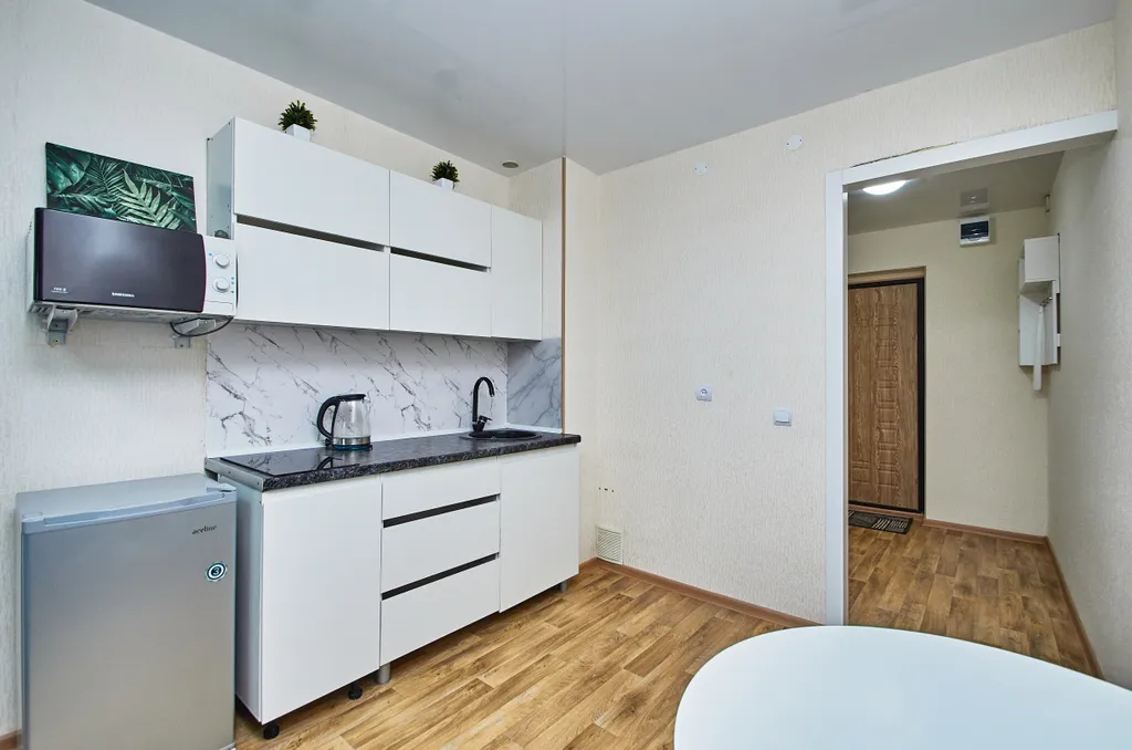 Студия с красивым видом