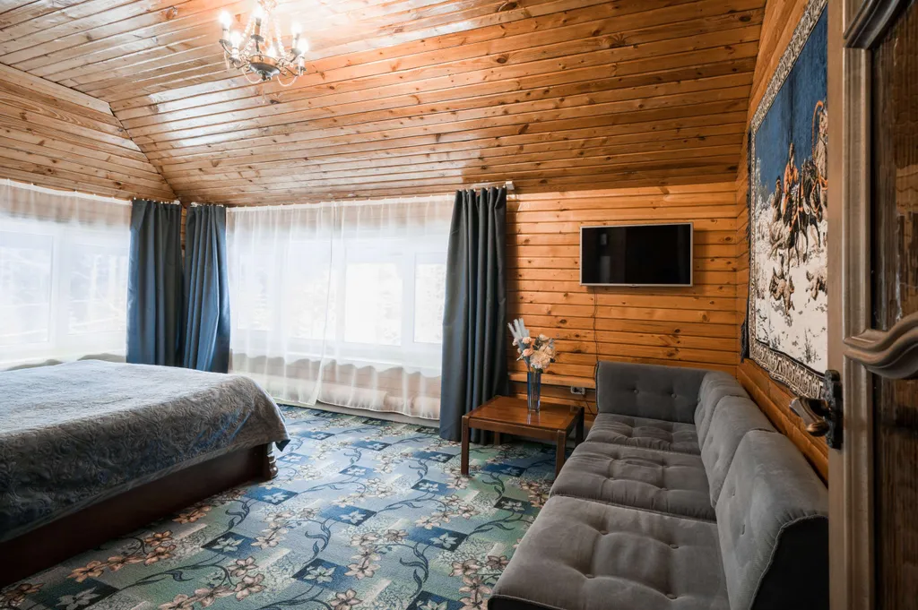 Дом с сауной у озера