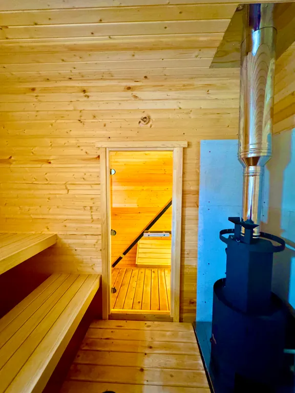 Дом с Баней на дровах и Банным Чаном в прекрасном месте