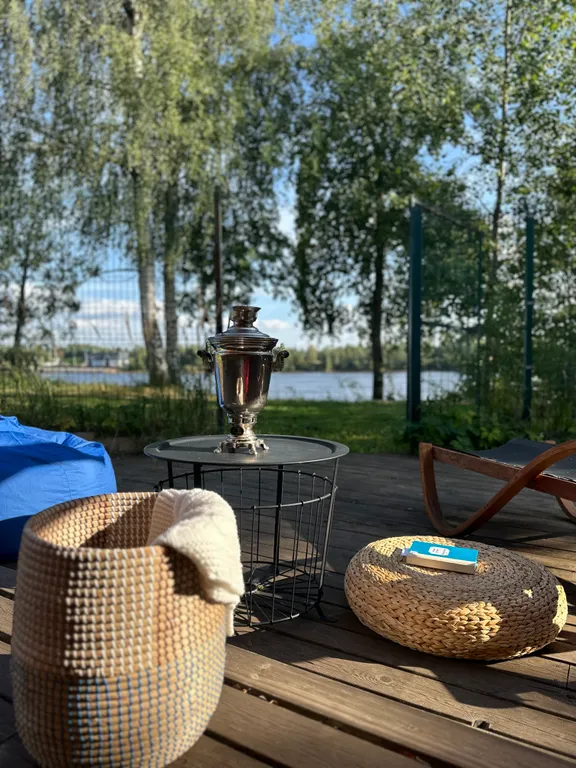 Дом с баней на Неве