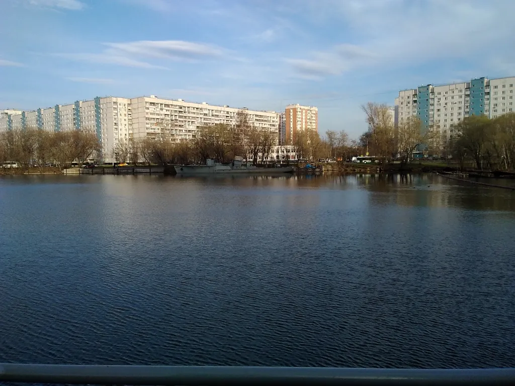 Квартира Квартира River Studio с видом на воду рядом с метро Нагатинский затон — Москва