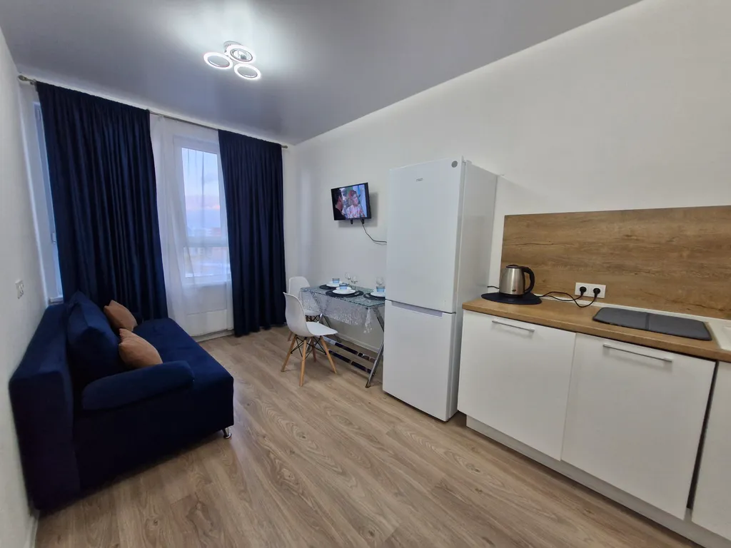 Красивая квартира с гостиной и спальней рядом с Мытищи парк