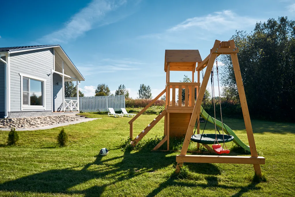Гостевой дом с сауной на берегу озера