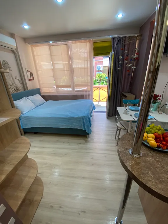 Квартира-студия новая с удобствами, Имеретинский курорт