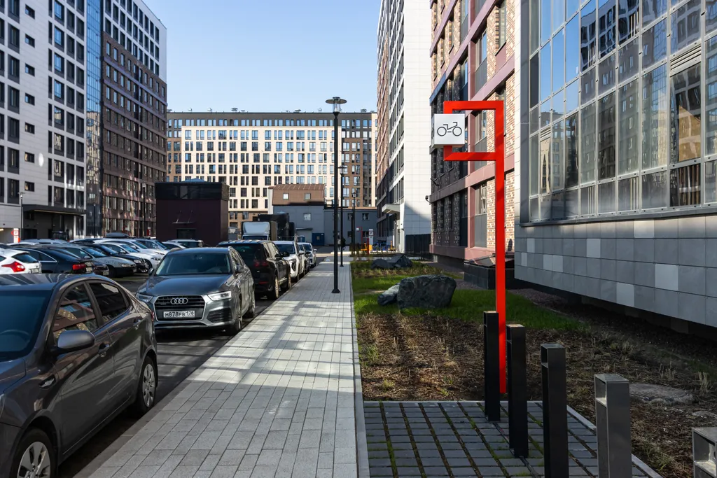 Новая квартира для 3 гостей в ультра-современном жилом комплексе