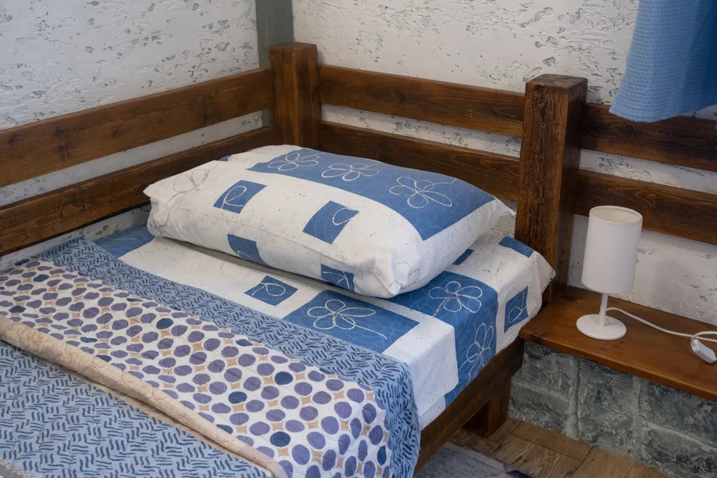 Трёхместный номер с 3 односпальными кроватями