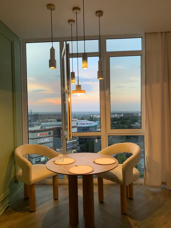 Квартира с видом на город