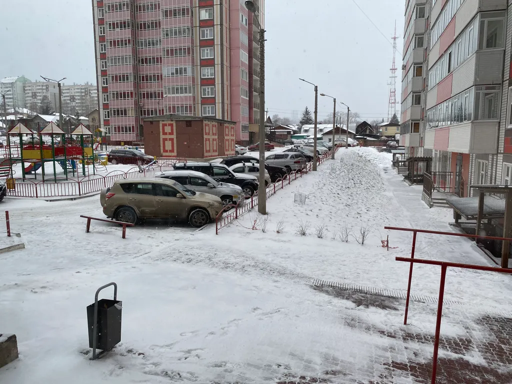 Однокомнатная квартира с баром-кухней