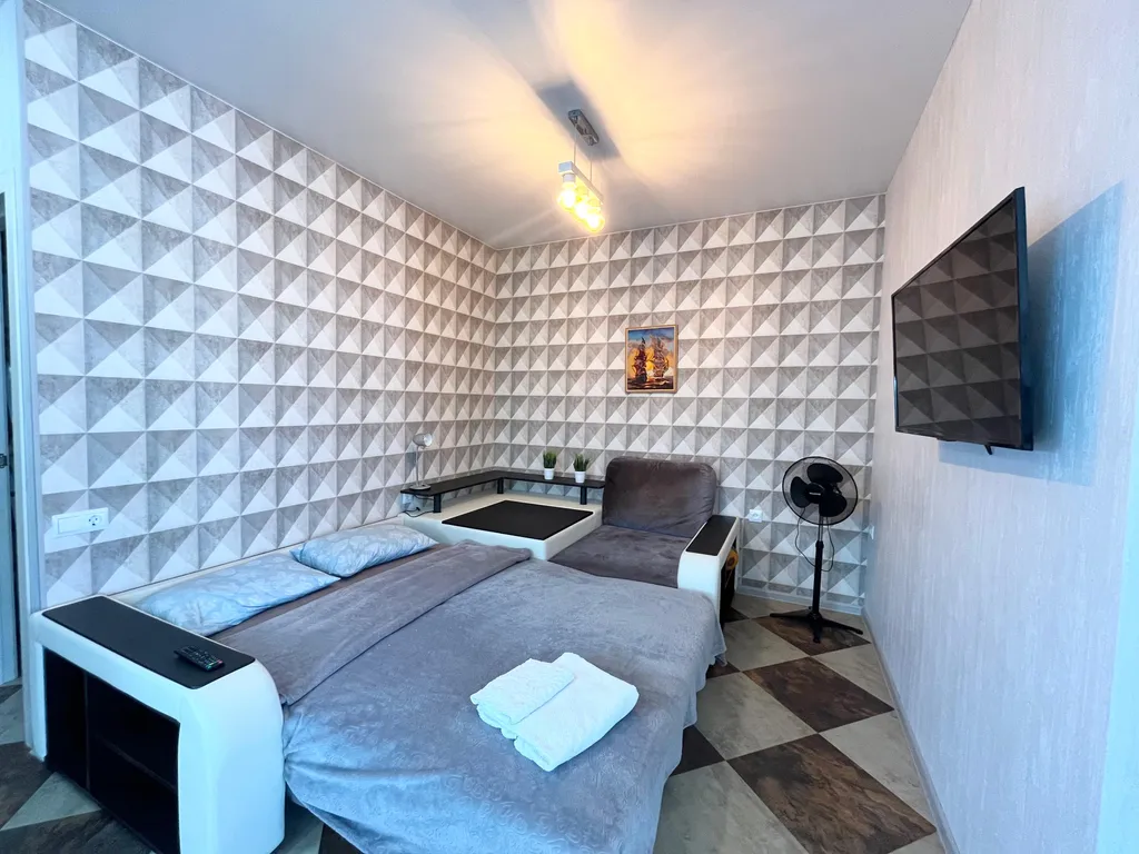 Квартира Уютная евро2к квартира в ЖК Кавказ с видом на море — Анапа