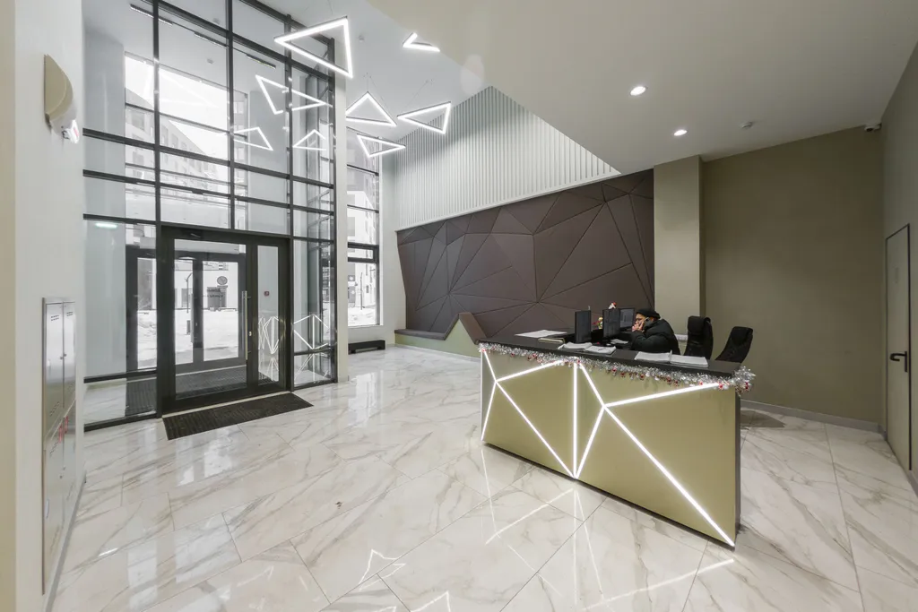 Квартира с камином и кондиционером в ЖК Парковый