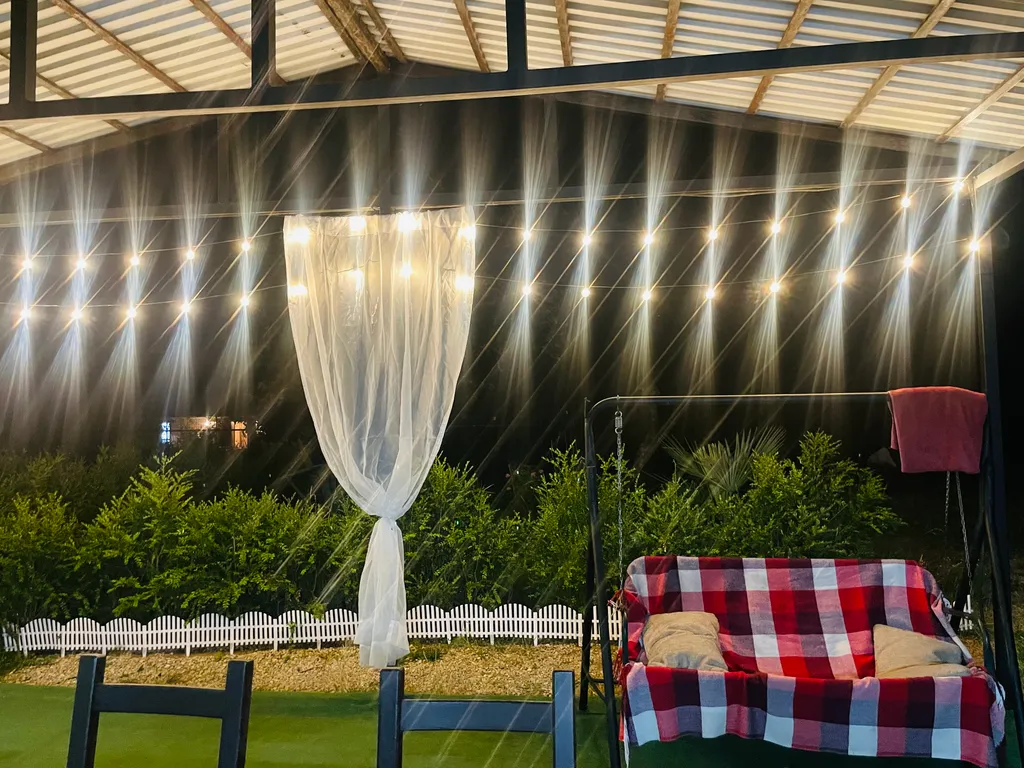 Квартира Апартаменты с террасой и кухней, с видом на реку и с бассейном — Гагра