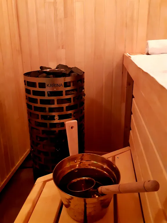 Коттедж Уютный дом с финской сауной для семейного отдыха — Новоселье