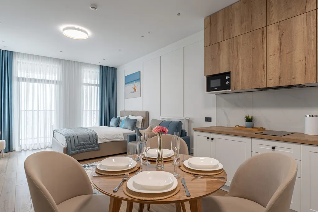 Морская волна с панорамным видом на море