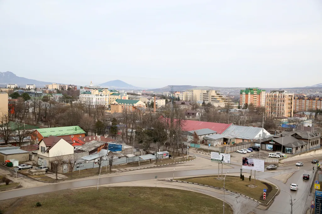 Квартира в центре с видом на горы