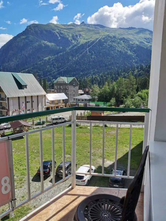 Уютная квартира с хорошим видом с балкона