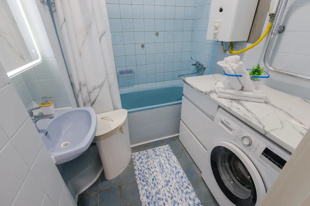 Квартира Сталинская трехкомнатная квартира Синий Кит — Москва