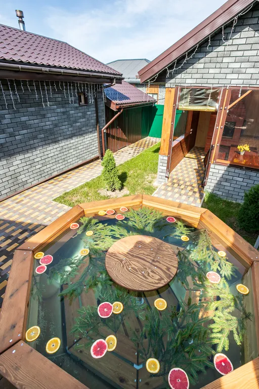 Уютный дом с русской баней и чаном