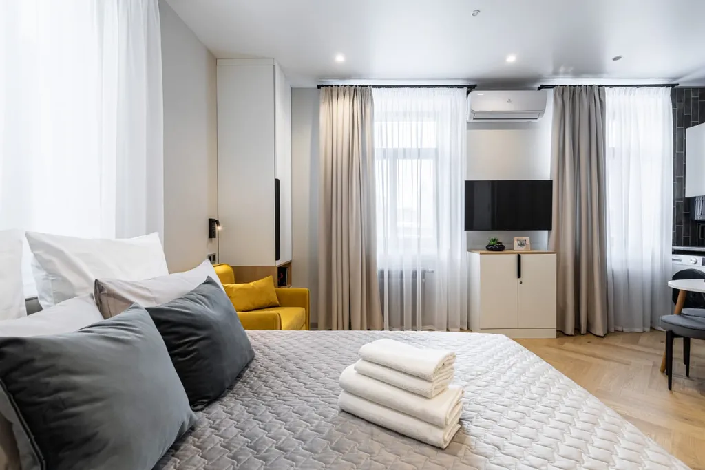 Квартира Апартаменты премиум Red Apartments — Казань