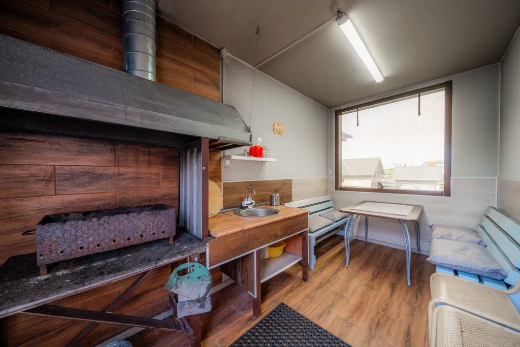 Скандинавский дом с баней