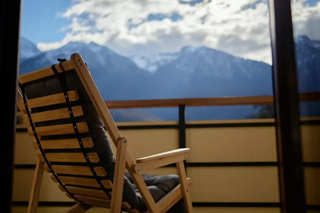 Шале художника с невероятно красивым видом