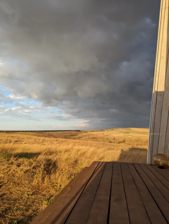 Новый a-frame с видом на море