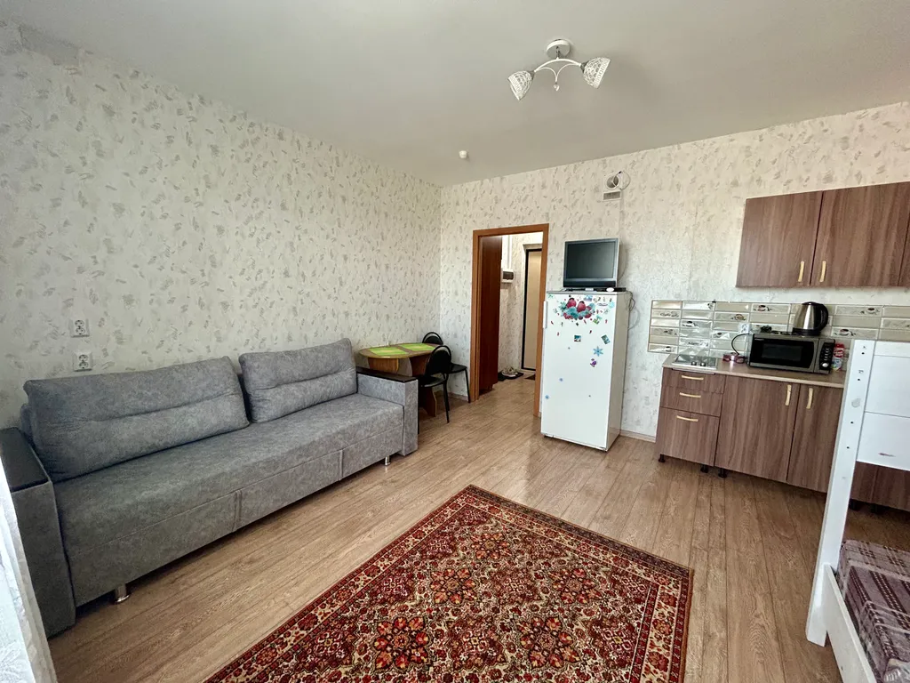 Уютная студия на 10 этаже в Советском районе