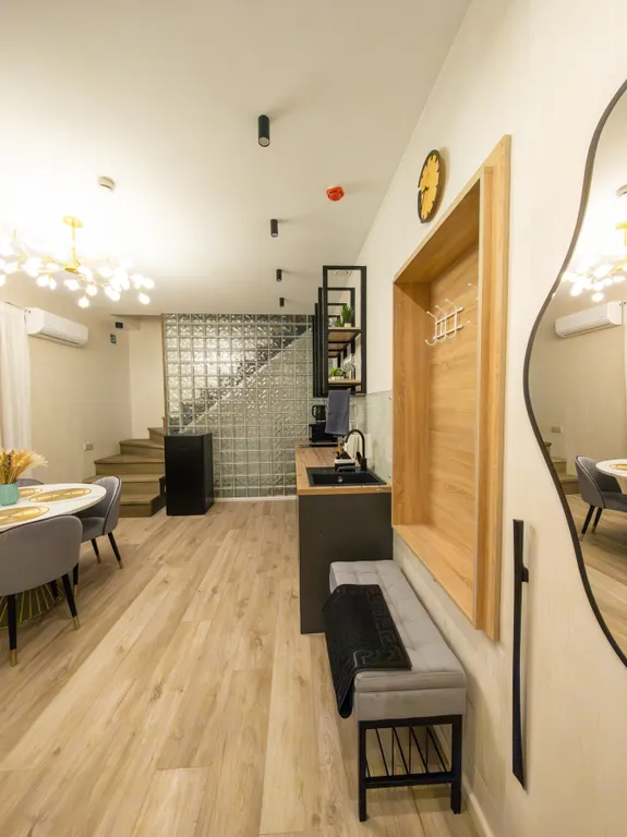 Новые двухуровневые апартаменты в центре Светлогорска