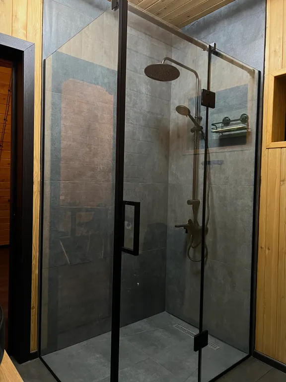 Коттедж а-фрейм атмосфера