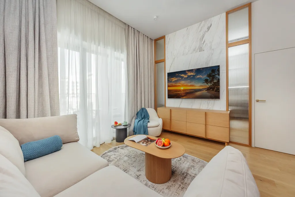 Квартира с 1й спальней - majesty4