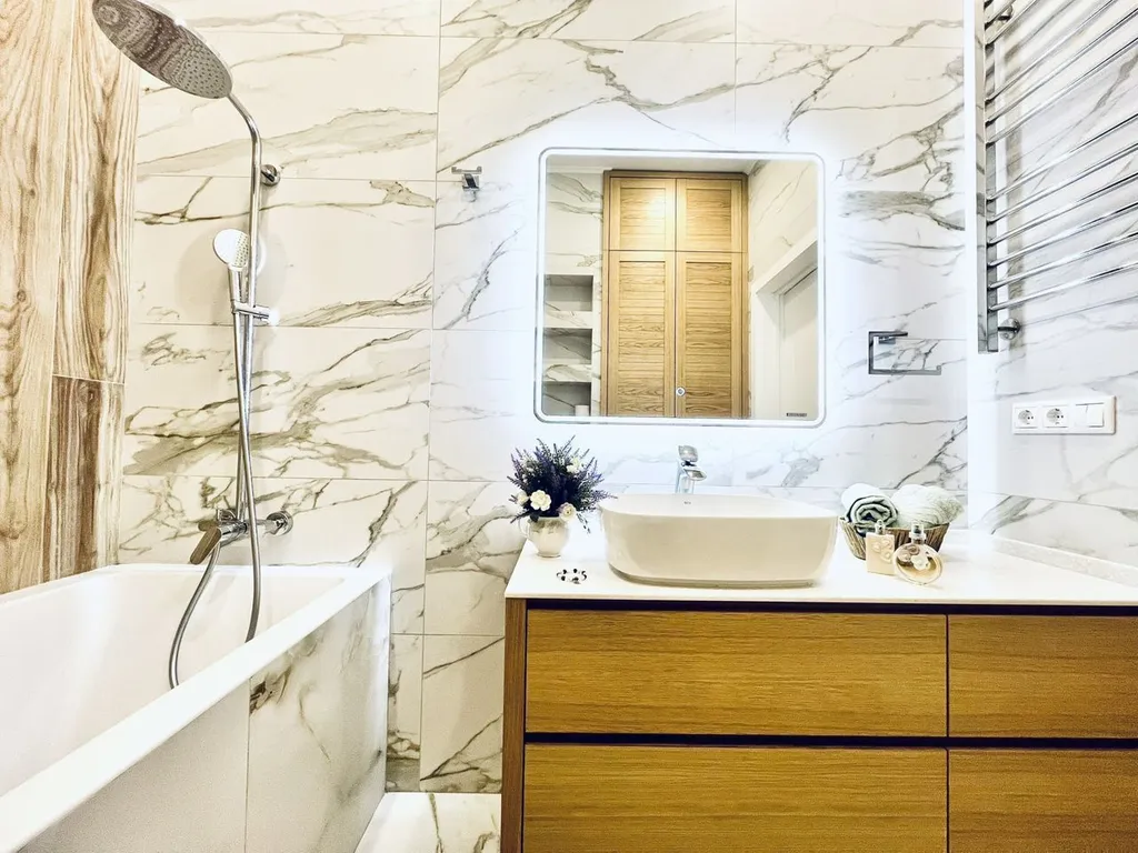 Уютная двухкомнатная квартира с шикарным видом в Гурзуфе