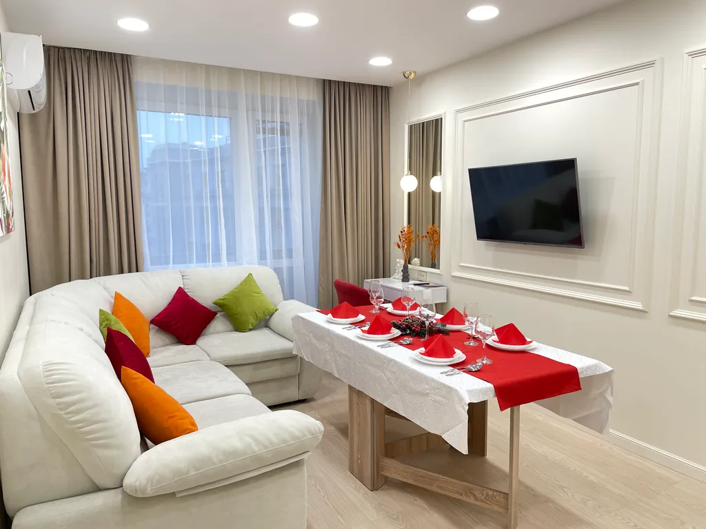 Апартаменты в центре с красивым видом из окна, рядом метро и Кремль