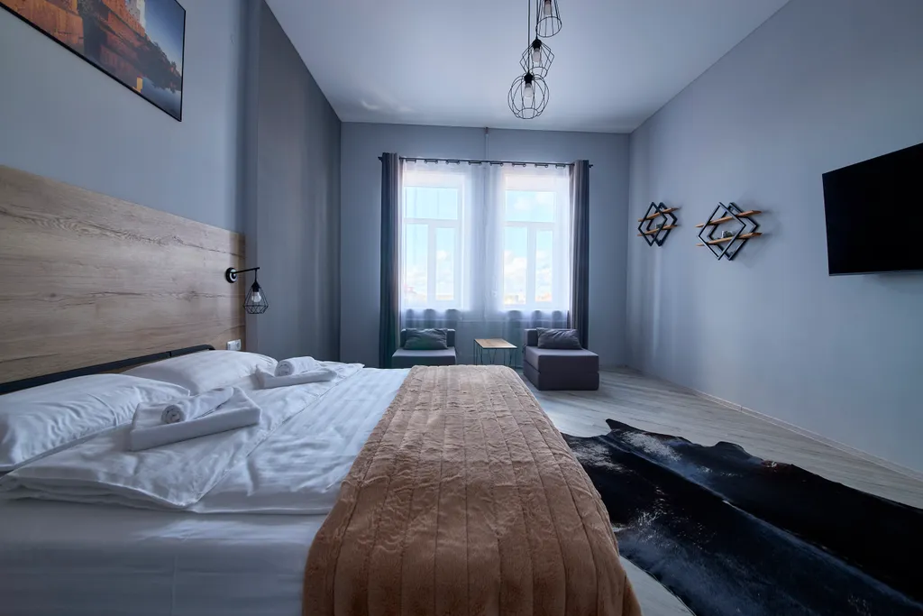 Две башни, квартира с видом на главные достопримечательности