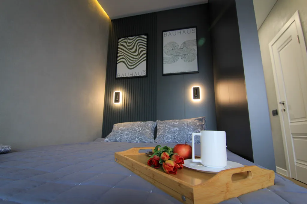 Стильная студия с панорамным видом