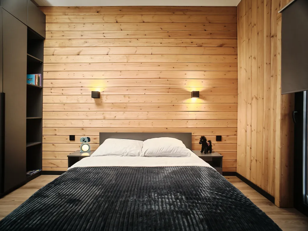 Нoвый уютный дoм с сауной у горнолыжного склона "Черника"