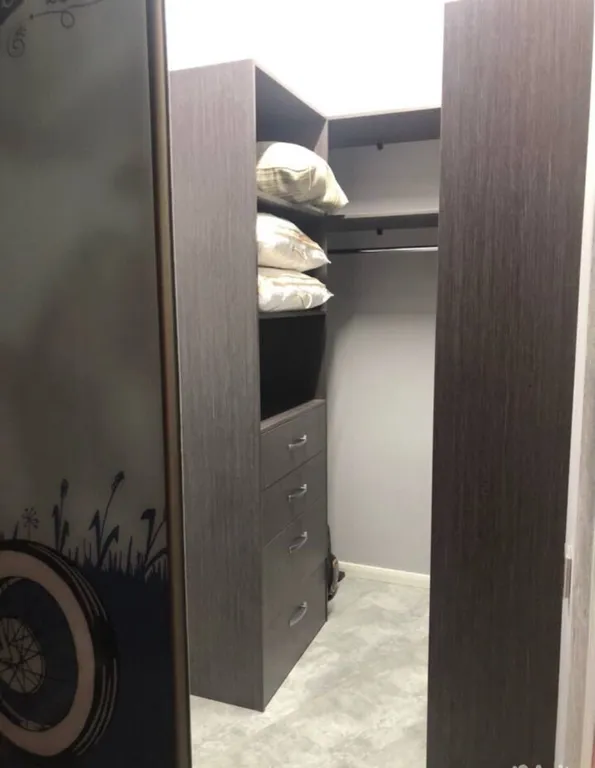 Студия с дизайнерским ремонтом