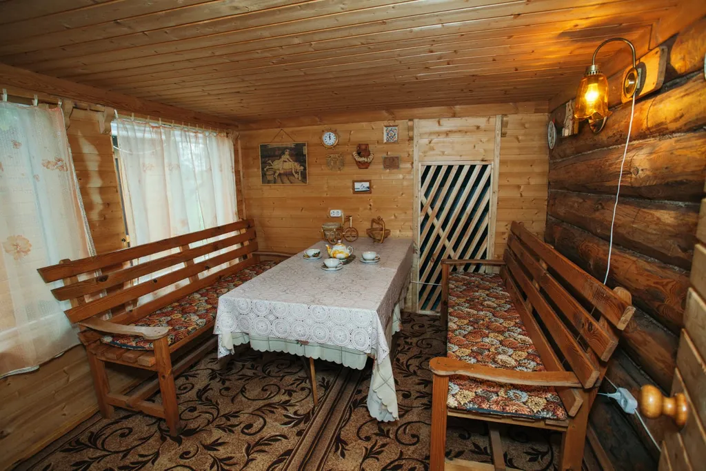 Уютный домик с баней и фурако и барбекю в 10 минутах от центра