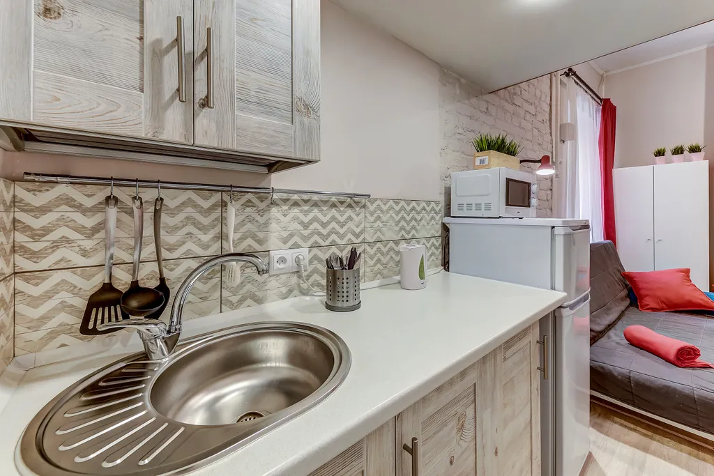 Квартира Квартира Двухуровневая студия в 5 минутах от метро Лиговский проспект — Санкт-Петербург