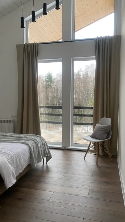 Тишина и релакс в новом уютном доме у леса