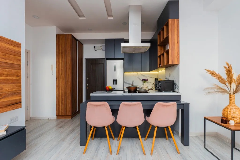 Стильная квартира с прекрасным видом в центре города / Стей Инн