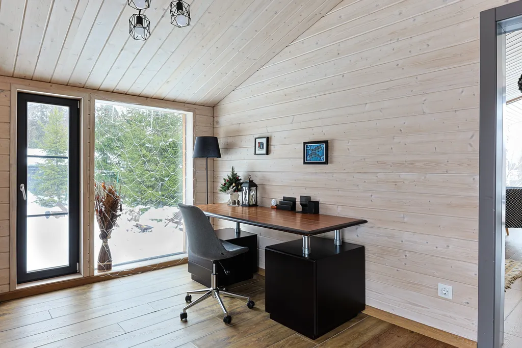 Коттедж с панорамными окнами Куско на Истринском водохранилище