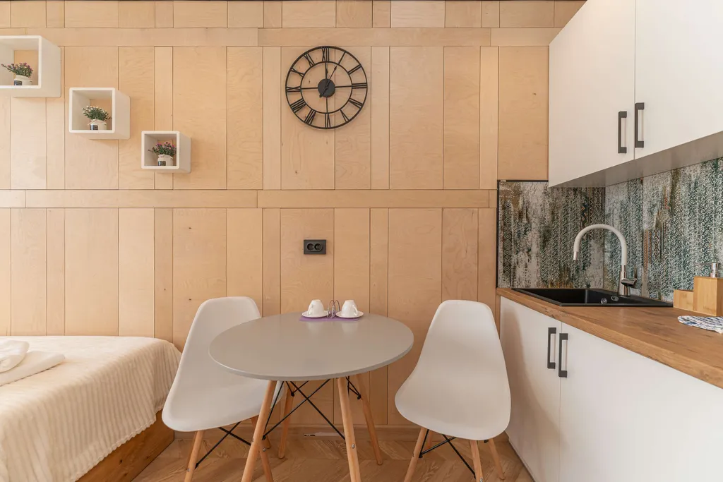 Уютный домик с видом на озеро