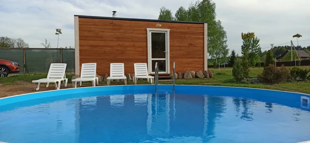 Усадьба с баней и бассейном Фальварак Бульбаша под Минском