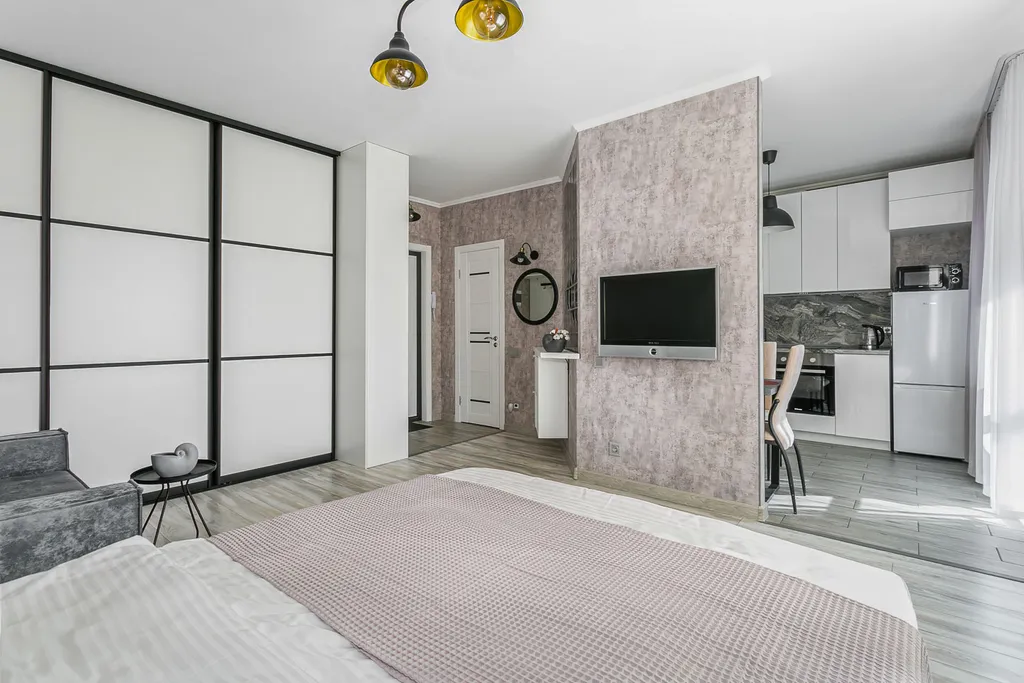 Квартира-студия у Экспофорума